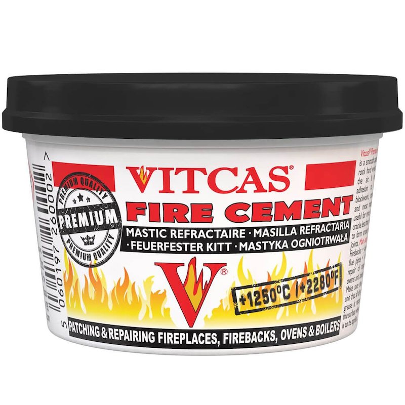 Vitcas Firecement 500g Tub - Black