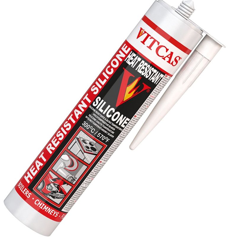 Vitcas Heat Resistant Silicone 310ml Cartridge - Black