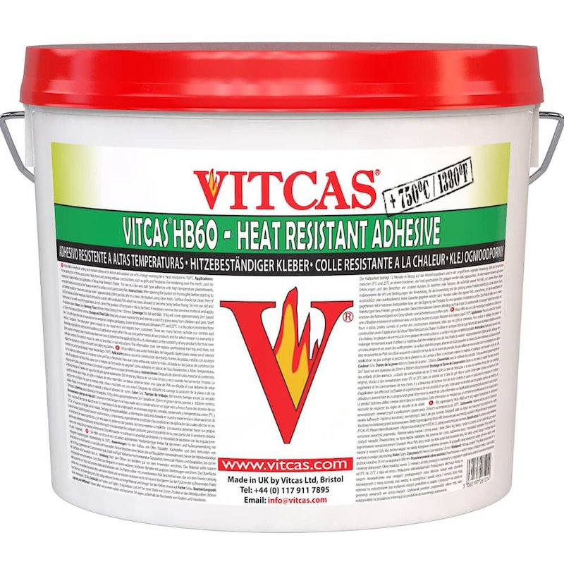 Vitcas HB60 Hydralic Bonded Adhesive 10KG Bucket - Grey