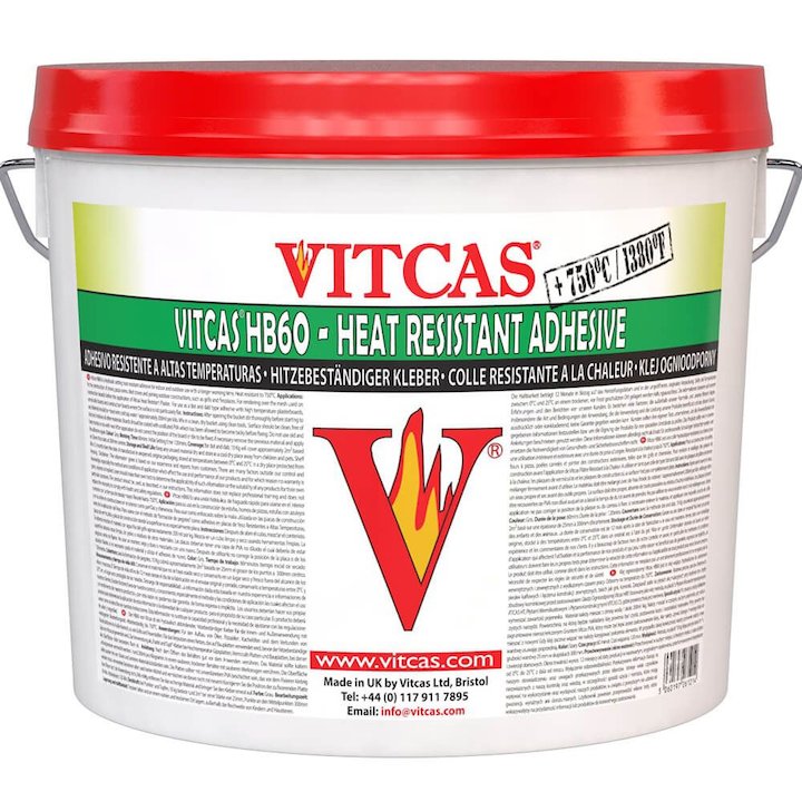 Vitcas HB60 Hydralic Bonded Adhesive 20KG Bucket - Grey