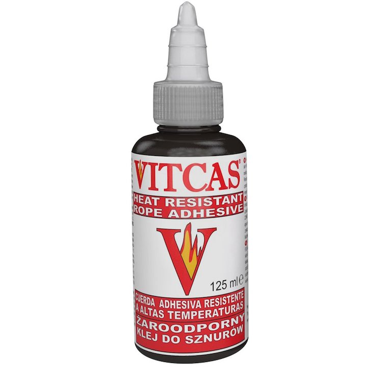 Vitcas Heat Rope Seal Glue 125ml Bottle - Black
