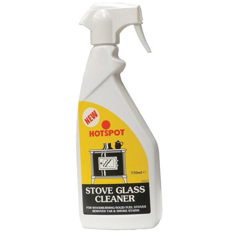 Hotspot Stove Glass Cleaner 750ml Trigger Bottle - Clear