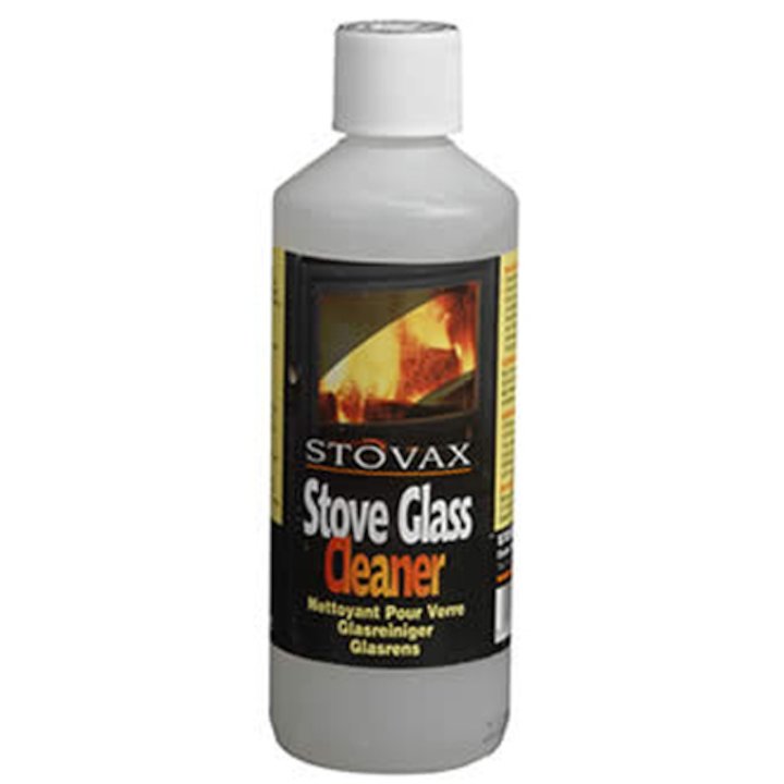 Stovax Stove Glass Cleaner Gel 500ml Bottle - Clear