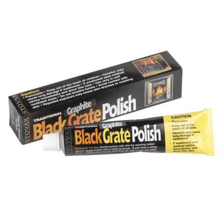 Stovax Black Polish 75ml Tube - Black
