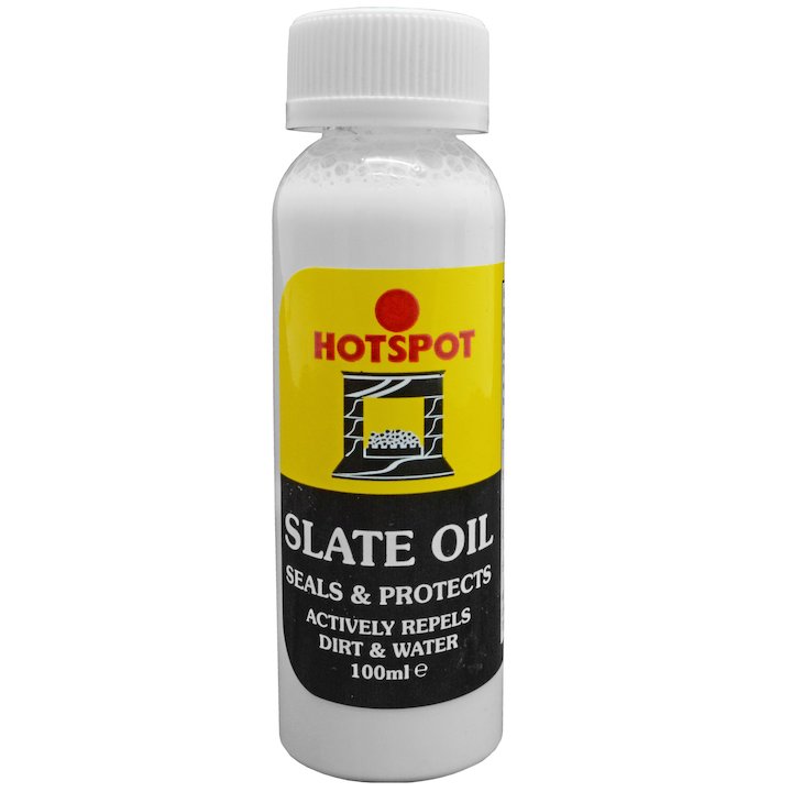 Hotspot Slate Oil 100ml Bottle - White