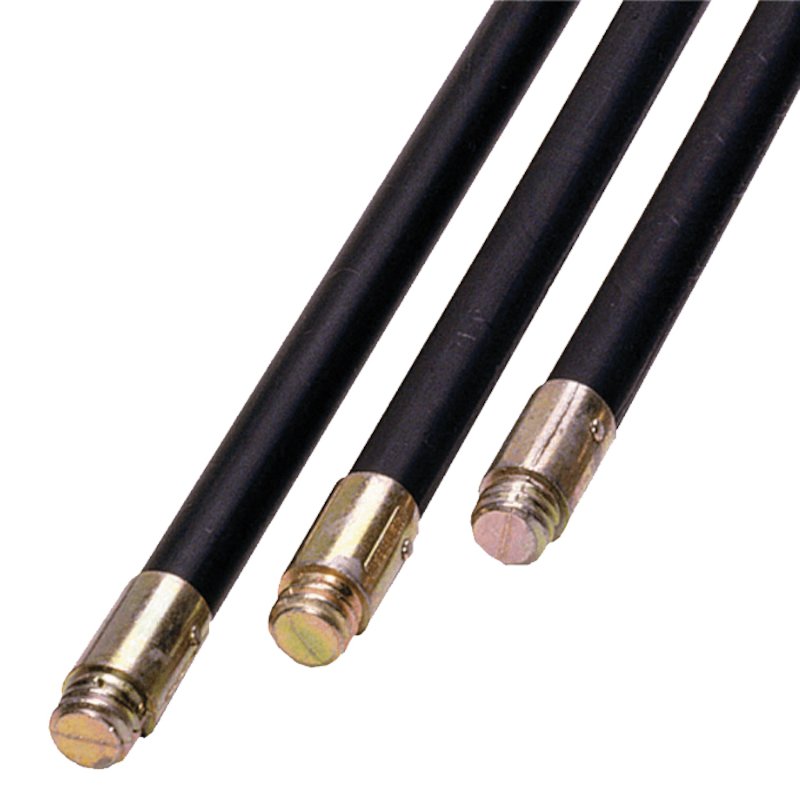 Stovax 1m Flexible Chimney Sweeping Rods - Black