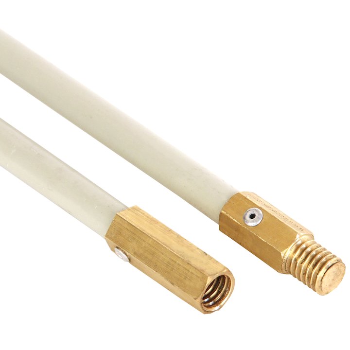 Rodstation 2m Flexible Chimney Sweeping Rod - White