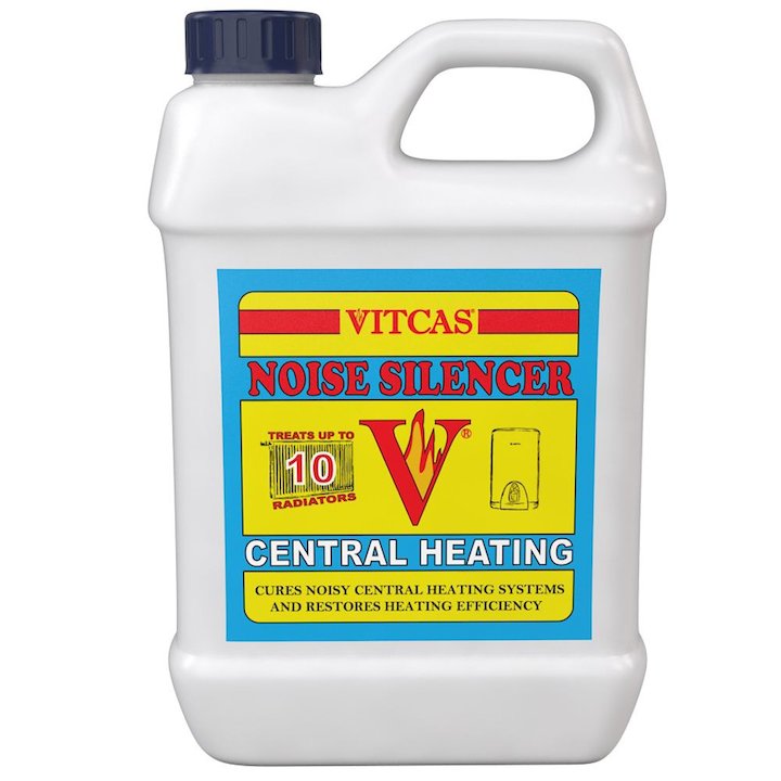 Vitcas Central Heating Boiler Noise Silencer 1L Bottle - White