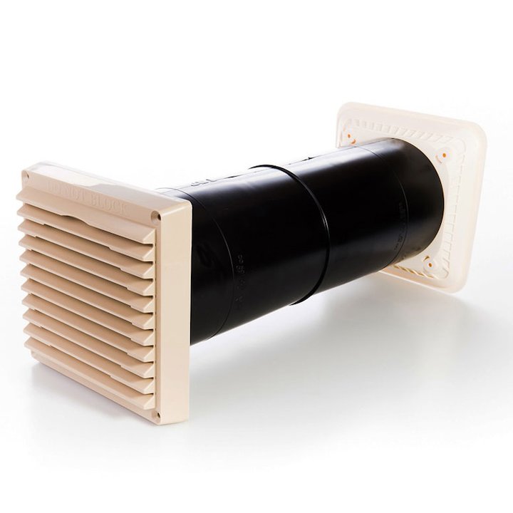 Rytons Lookryt 125mm Aircore Wall Air Vent - Buff