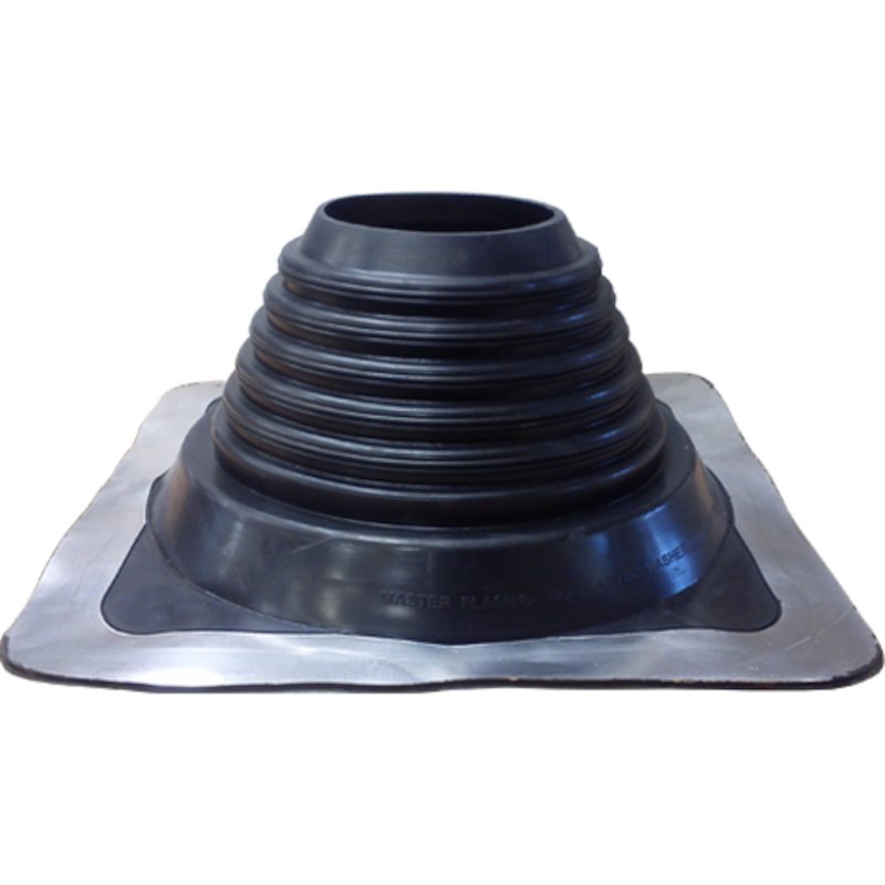 Dektite Premium Flat Roof EPDM Black Rubber Flashing - Black