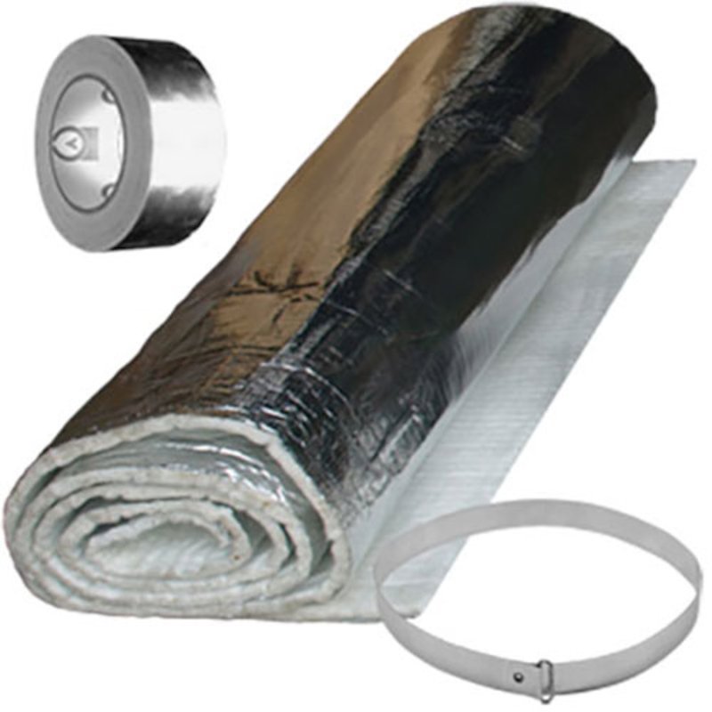 Quattro Plus Insulation 10m Flexwrap Blanket Kit - Silver Filigree