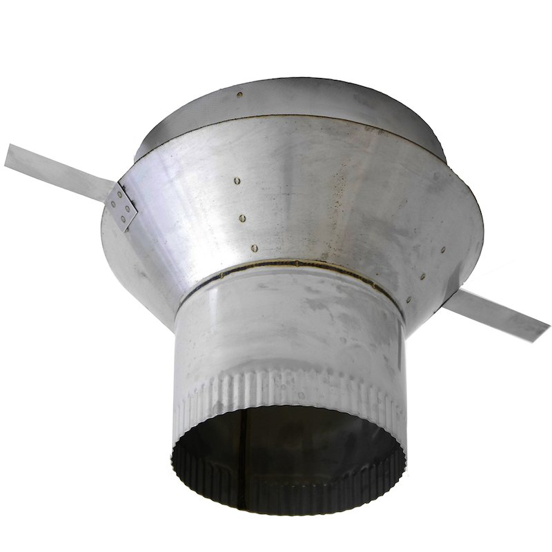 Central Premium Clay Pot Adapter - Internal - Silver Filigree