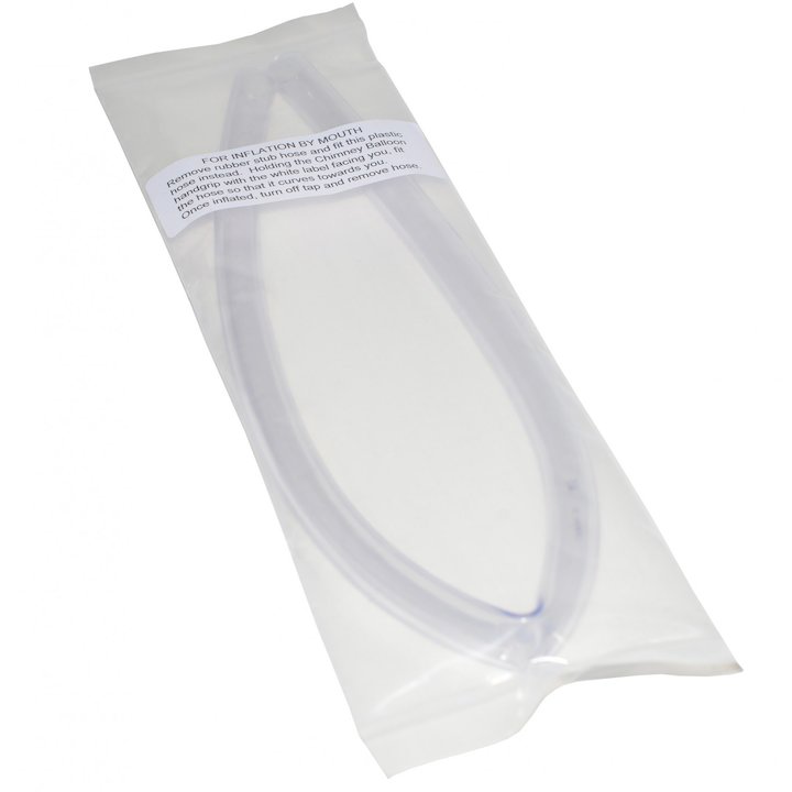 Chimney Balloon 2ft Mouth Inflation Tube - Clear
