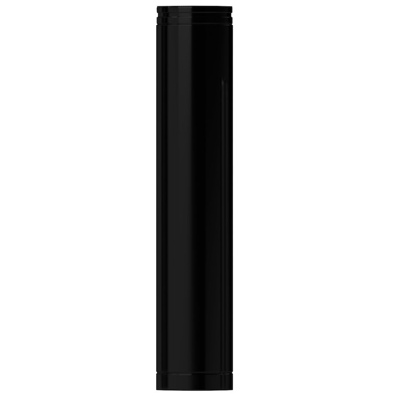 Midtherm HTS Twinwall Flue 1m Length - Black