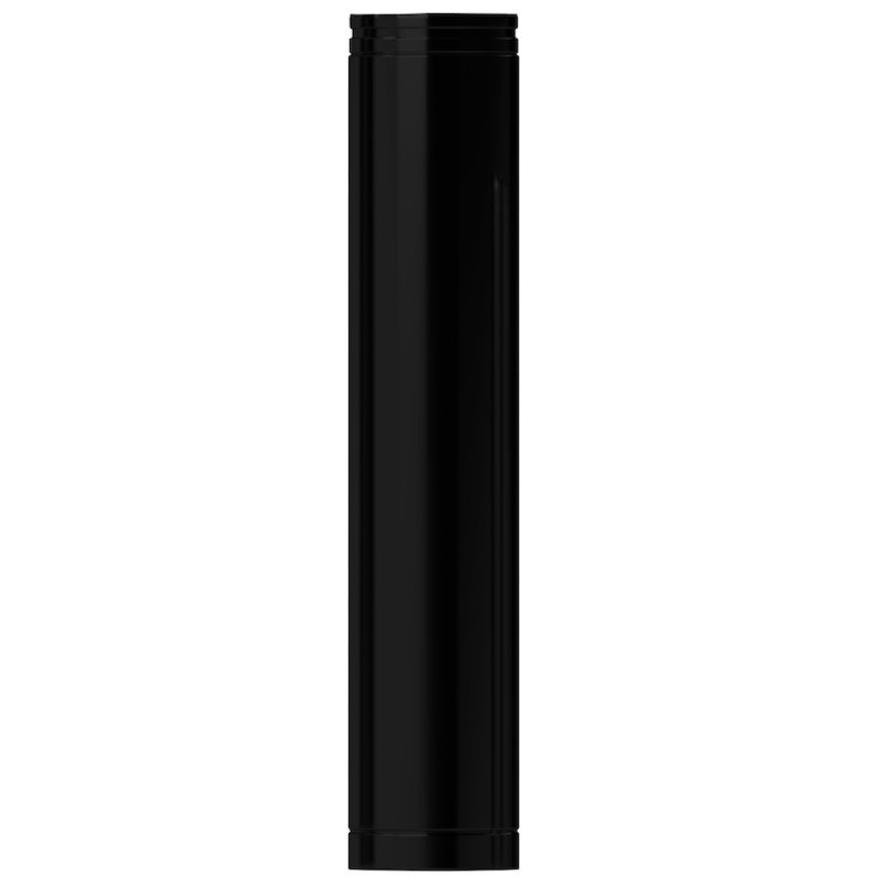 Midtherm HTS Twinwall Flue 1m Length 1mm Inner - Black