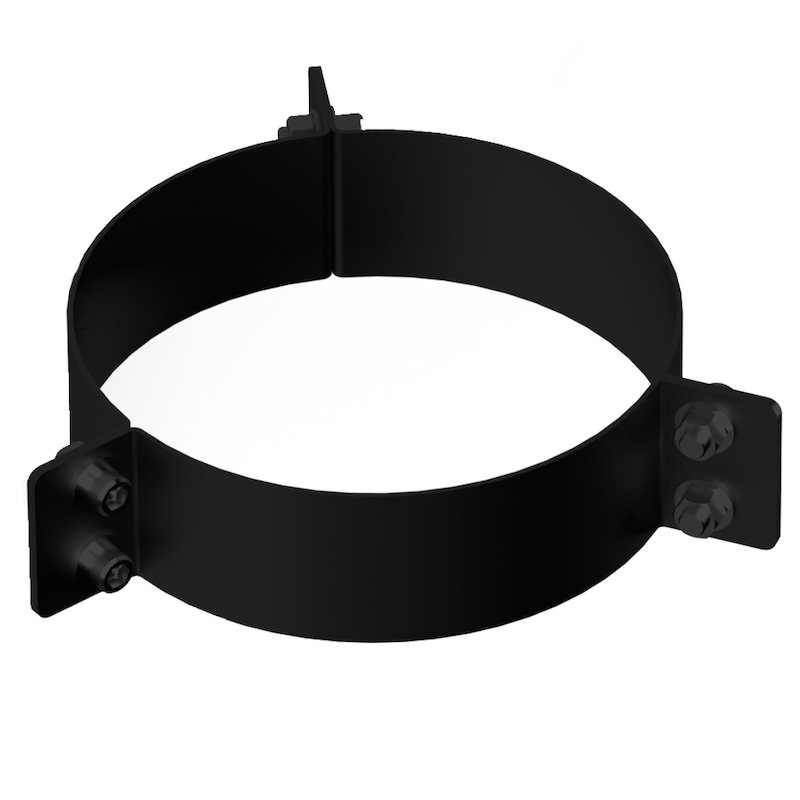 Midtherm HTS Twinwall Flue Guy Wire Bracket - Black