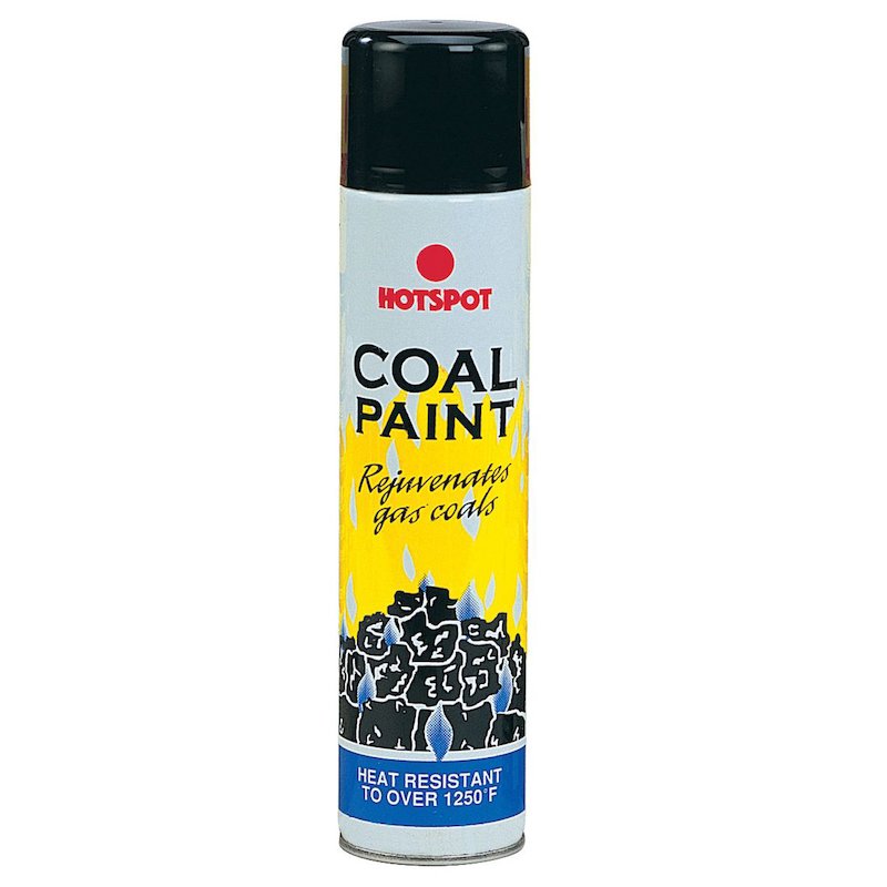 Hotspot Heat Resistant Coal Paint - Aerosol Spray - Matt Black