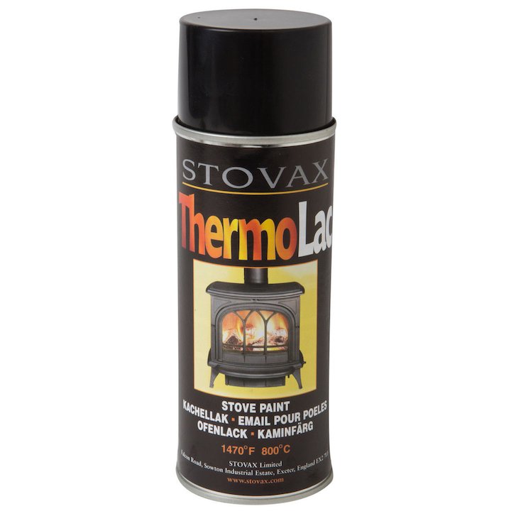 Thermolac Heat Resistant Stove Paint - Aerosol Spray - Anthracite