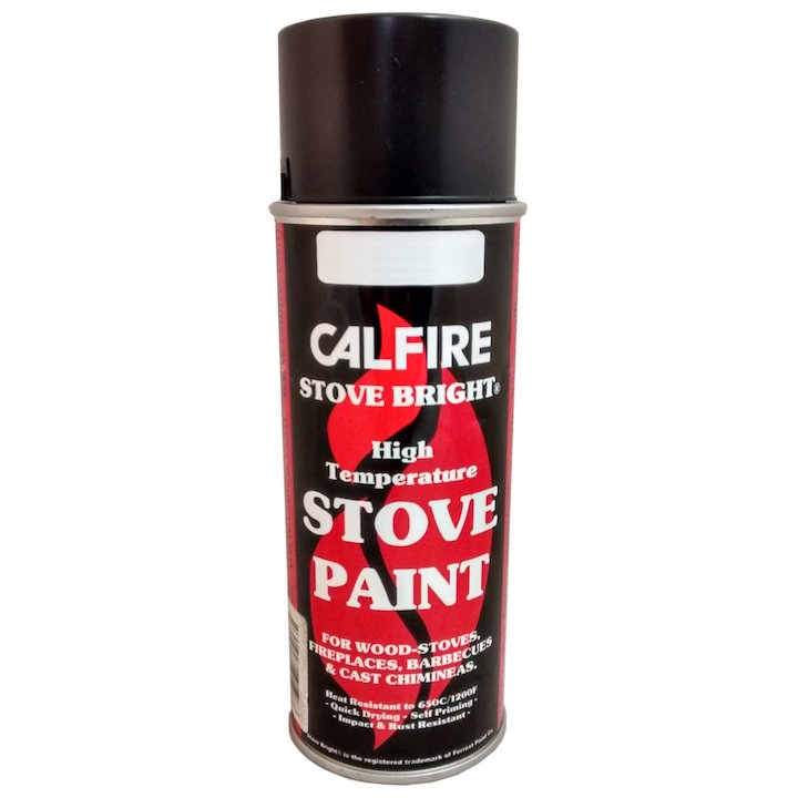 Stovebright Medium Temperature Clear Paint - Aerosol Spray - Clear