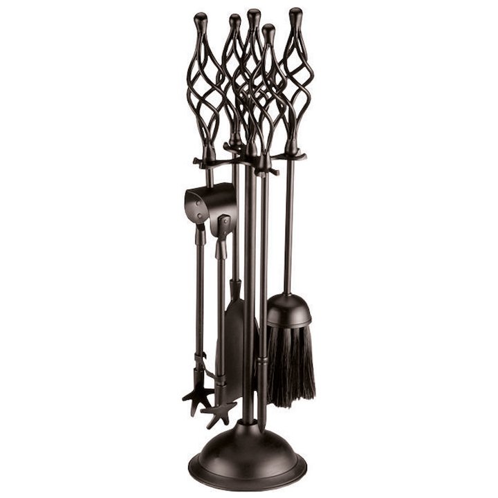 Firemaster Spiral Fire Tool Companion Set - Clearance - Black
