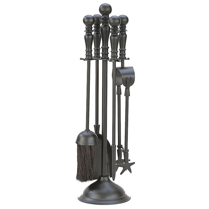Firemaster Empress Fire Tool Companion Set - Clearance - Black