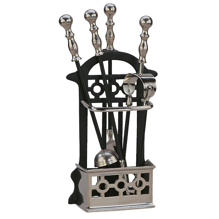 Firemaster Alston Fire Tool Companion Set - Clearance - Black / Pewter