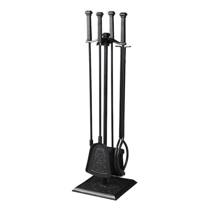 Stovax 5212 Fire Tool Companion Set - Clearance - Black