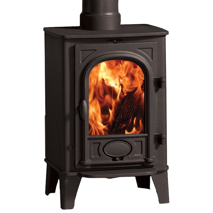 Stovax Stockton 4 Wood Stove - Matt Black