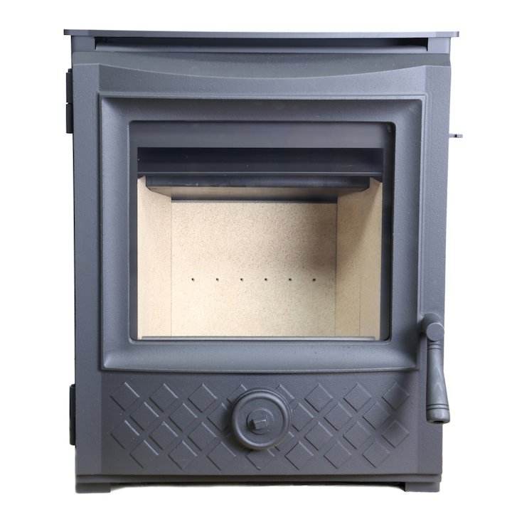ESSE 301 Multifuel Inset Stove Black Traditional Door - Black