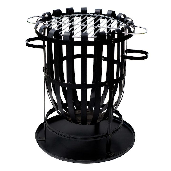 La Hacienda Vancouver Garden Brazier - Black