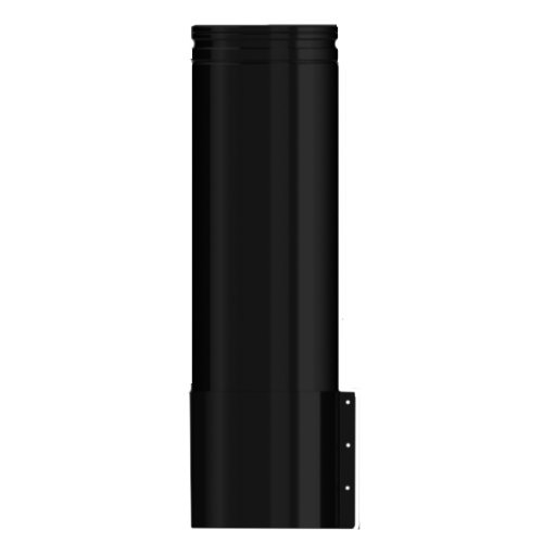 Midtherm HTS Twinwall Flue 500mm Starter Length inc Appliance Connector - Black