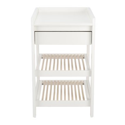 CuddleCo Troll Lukas Changing Table - White/Natural