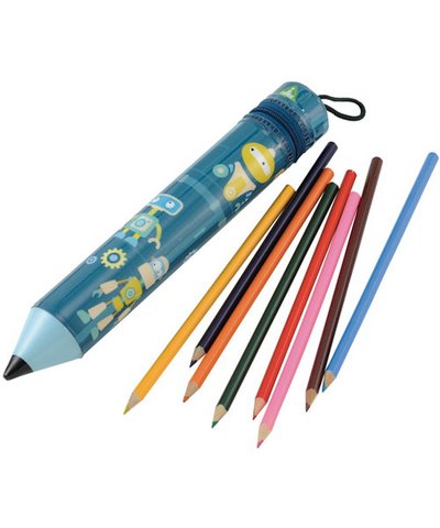 ELC Pencils in Case Blue