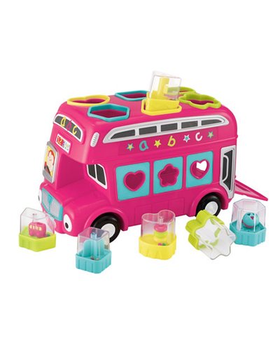 Early Learning Centre Shape Sorting Bus Pink