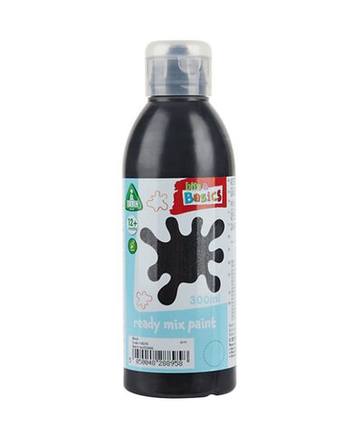 Early Learning Centre Black Ready Mix Paint 300ml