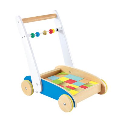 elc wooden activity workbench walker