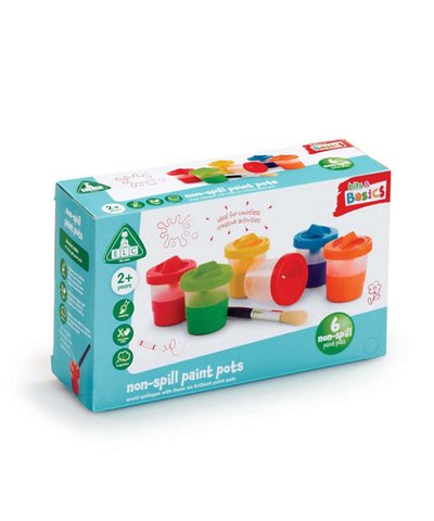 non spill paint pots