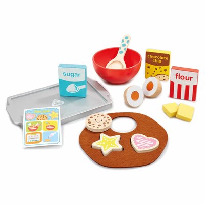 Early Learning Centre Wooden Cookie Baking Set - Default