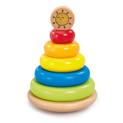 Early Learning Centre Wooden Stacking Rings - Default