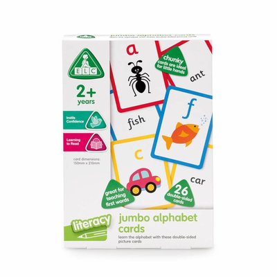 Early Learning Centre Jumbo Alpha Lower Flash Cards - Default