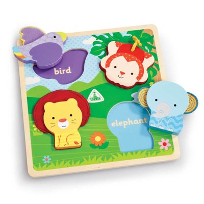 ELC Touch and Feel Wooden Puzzle
