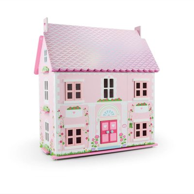 Early Learning Centre Deluxe Rosebud Dolls House with Furniture
