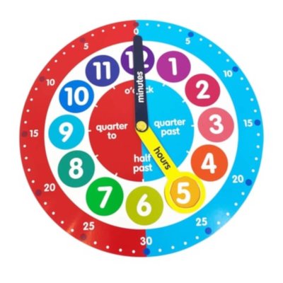 Early Learning Centre Teaching Clock - Default