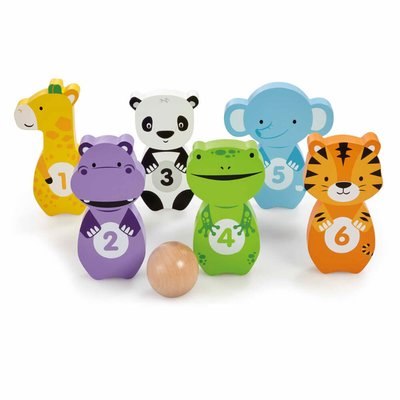 Early Learning Centre Wooden Skittle Set
