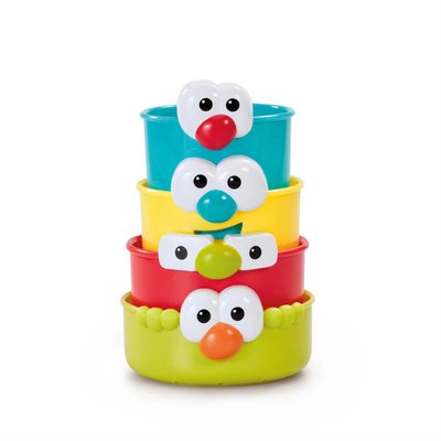 Early Learning Centre Funny Faces Bath Beakers