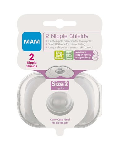 MAM Nipple Shields - Size 2