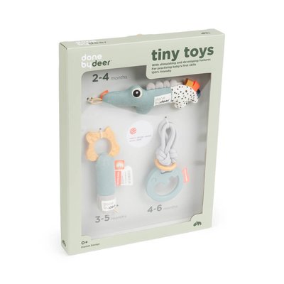 Done by Deer Tiny Toys Gift Set Deer Friends - Colour Mix