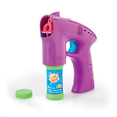 Out and About Bubble Blaster - Pink / Purple (Colours Vary)