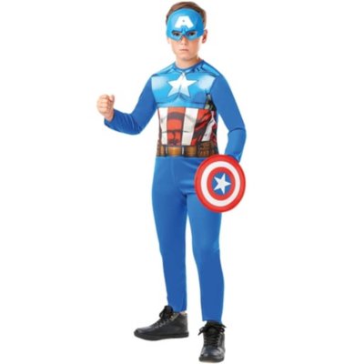 Marvel Avengers Captain America Fancy Dress Costume