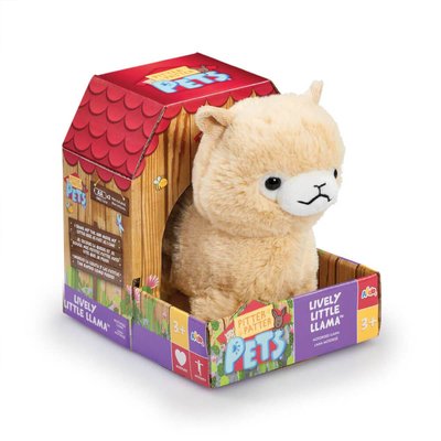 Pitter Patter Pets Lively Soft Toy Llama (Styles Vary) - Default